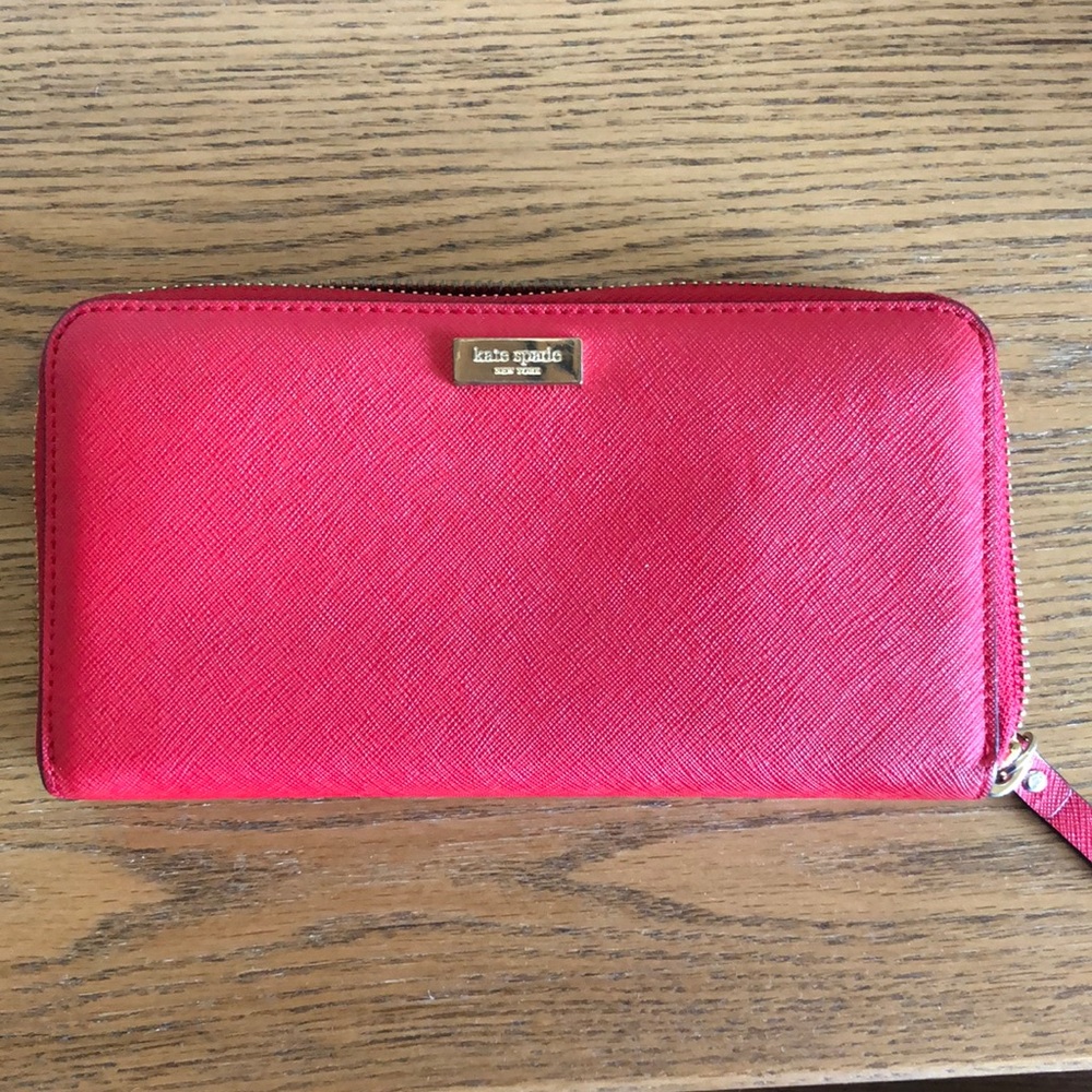 Red Kate Spade wallet